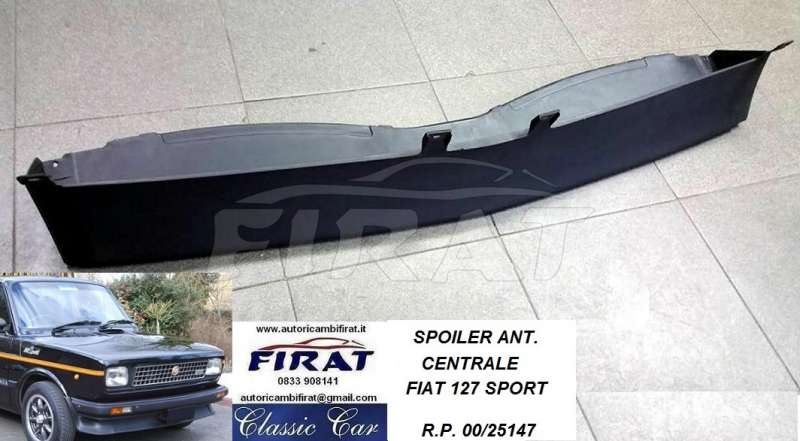 SPOILER FIAT 127 SPORT ANT. CENTRALE